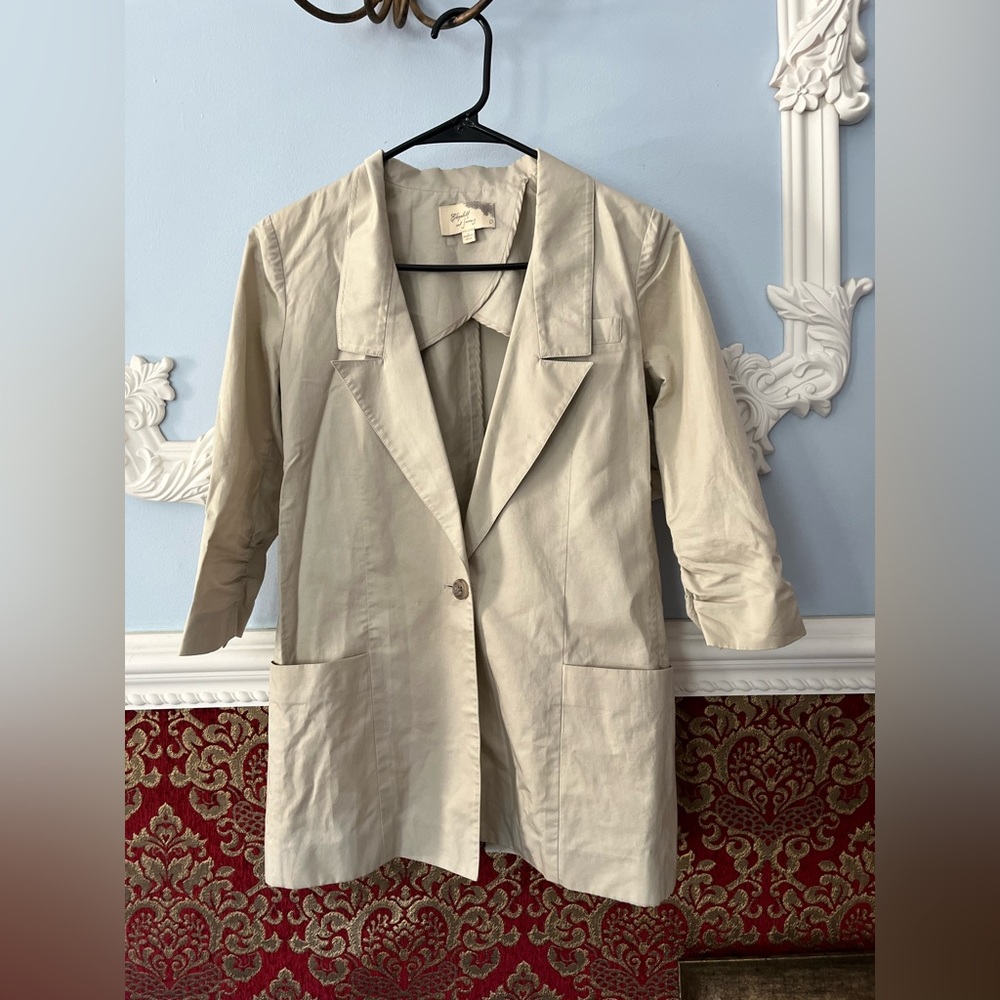 Elizabeth and James Trench Blazer